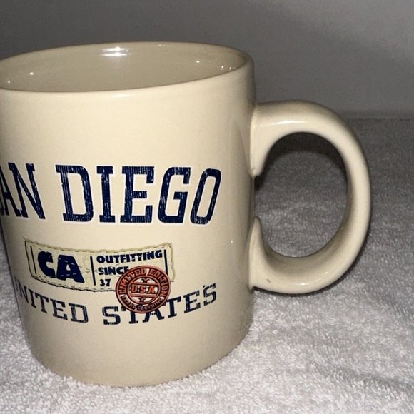 Collectable San Diego Coffee Mug/Cup Limited Edition Brand Clothing CA USA large - Picture 11 of 11